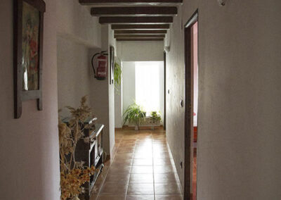 Pasillo habitaciones